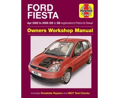 KNYGA Ford Fiesta Petrol &amp; Diesel (Apr 02 - 08) Haynes Repair Manual
