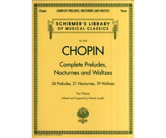 KNYGA Frederic Chopin Complete Preludes, Nocturnes &amp; Waltzes