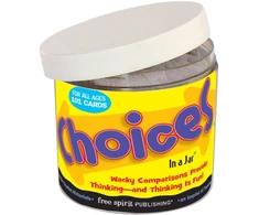 KNYGA Free Spirit Publishing (COR) Free Spirit Publishing Choices In a Jar®: Delightful Dilemmas to Spark Conversation and Thinking