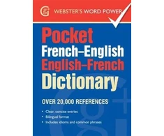 KNYGA G and G Webster's Word Power Staff Pocket French-English English-French Dictionary, Over 20,000 References