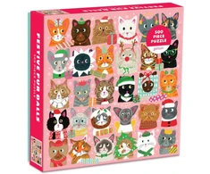Dėlionė GALISON Festive Furballs 500 Piece Puzzle