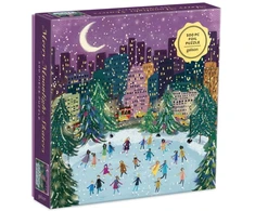 Dėlionė „Galison Merry Moonlight Skaters“ 500 el.