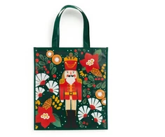 KNYGA Galison Merry Nutcracker Reusable Shopping Bag