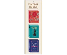 KNYGA Galison Vintage Books Shaped Magnetic Bookmarks