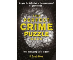 KNYGA Gareth Moore Perfect Crime Puzzle Book, Over 90 Puzzling Cases to Solve