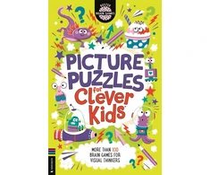 KNYGA Gareth Moore Picture Puzzles for Clever Kids®, More than 100 dyslexia-friendly brain games for visual thinkers