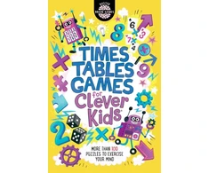 KNYGA Gareth Moore Times Tables Games for Clever Kids®, More Than 100 Puzzles to Exercise Your Mind