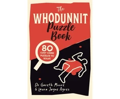 KNYGA Gareth Moore Whodunnit Puzzle Book, 80 Cosy Crime Puzzles to Solve