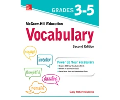 KNYGA Gary Muschla McGraw-Hill Education Vocabulary Grades 3-5, Second Edition