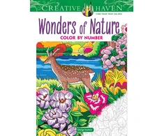 KNYGA George Toufexis Creative Haven Wonders of Nature Color by Number