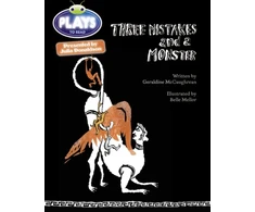 KNYGA Geraldine Mccaughrean Bug Club Julia Donaldson Plays Raudona (KS2)/5C-5B Three Mistakes and a Monster