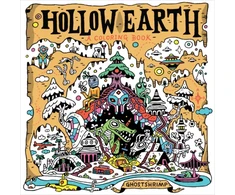 KNYGA Ghostshrimp Hollow Earth, A Coloring Book