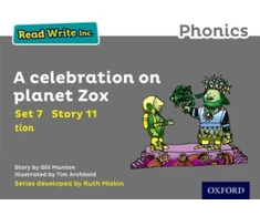 KNYGA Gill Munton Read Write Inc. Phonics: A Celebration on Planet Zox (Pilkas Set 7 Storybook 11)