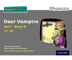 KNYGA Gill Munton Read Write Inc. Phonics: Dear Vampire (Pilkas Set 7 Storybook 9)