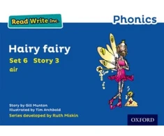 KNYGA Gill Munton Read Write Inc. Phonics: Hairy Fairy (Mėlyna Set 6 Storybook 3)