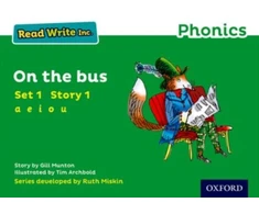 KNYGA Gill Munton Read Write Inc. Phonics: On The Bus (Žalias Set 1 Storybook 1)
