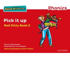 KNYGA Gill Munton Read Write Inc. Phonics: Pick It Up (Raudona Ditty Book 5)