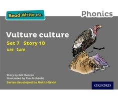 KNYGA Gill Munton Read Write Inc. Phonics: Vulture Culture (Pilkas Set 7 Storybook 10)