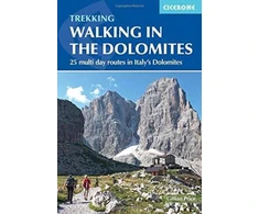 KNYGA Gillian Price Walking in the Dolomites, 25 multi-day routes in Italy's Dolomites