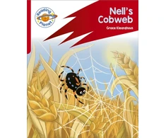 KNYGA Grace Kleanthous Reading Planet: Rocket Phonics – Target Practice - Nell's Cobweb - Raudona A