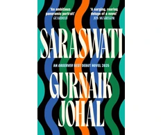 KNYGA Gurnaik Johal Saraswati, Shortlisted for the Waterstones Debut Fiction Prize