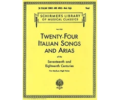 KNYGA Hal Leonard Corp 24 Italian Songs &amp; Arias - Medium High Voice