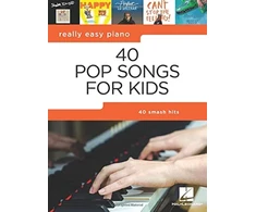 KNYGA Hal Leonard Corp Really Easy Piano, 40 Pop Songs for Kids