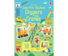 KNYGA Hannah Watson Watson Hannah Editor Little First Stickers Diggers and Cranes