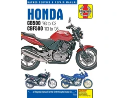 KNYGA Haynes Publishing Honda CB500 &amp; CBF500 (93 - 08)