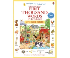 KNYGA Heather Amery First Thousand Words in English Sticker Book