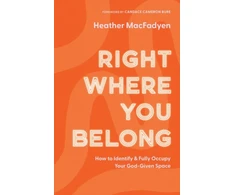 KNYGA Heather Macfadyen Right Where You Belong – How to Identify and Fully Occupy Your God–Given Space