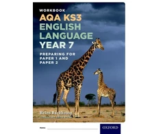 KNYGA Helen Backhouse AQA KS3 English Language: Year 7 Test Workbook Pack of 15
