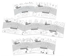 KNYGA Helen Greaves Jolly Phonics Handwriting Books Complete Set (1-7)