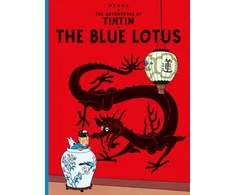 KNYGA Hergé Mėlyna Lotus