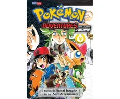 KNYGA Hidenori Kusaka Pokemon Adventures: Juodas and Baltas, Vol. 4