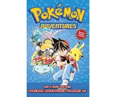 KNYGA Hidenori Kusaka Pokemon Adventures Raudona &amp; Mėlyna Box Set (Set Includes Vols. 1-7)