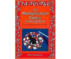 KNYGA Hilary Mcelderry Multiplication Tables Colouring Book