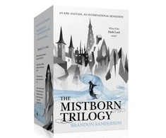 KNYGA Howard Hughes Sanderson Brandon Mistborn Trilogy Boxed Set: Mistborn, The Well of Ascension, The Hero of Ages