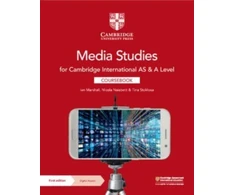 KNYGA Ian Marshall Cambridge International AS &amp; A Level Media Studies Coursebook with Digital Access (2 Years)