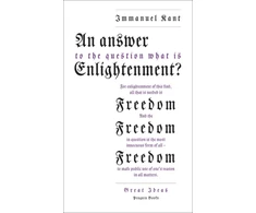 KNYGA Immanuel Kant An Answer to the Question: 'What is Enlightenment?'