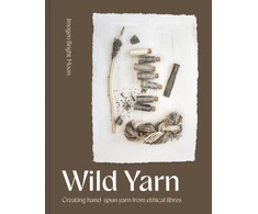 KNYGA Imogen Bright Moon Wild Yarn, Creating hand-spun yarn from ethical fibres