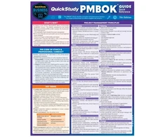 KNYGA Inc Barcharts Barcharts QuickStudy PMBOK Quick Reference Guide