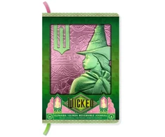 KNYGA Insight Insight Editions Wicked: Elphaba / Glinda Reversible Sculpted Journal