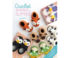 KNYGA Ira Rott Crochet Animal Slippers