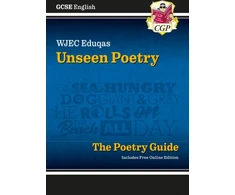 KNYGA Izzy Bowen GCSE English WJEC Eduqas Unseen Poetry Guide includes Online Edition