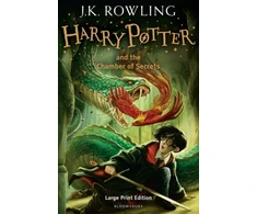KNYGA J K Rowling Harry Potter and the Chamber of Secrets, Large Print Edition
