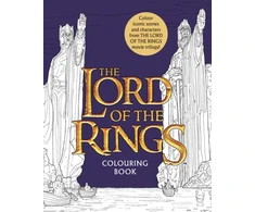 KNYGA J. R. R. Tolkien Warner Brothers; Tolkien, J. R. R. Lord of the Rings Movie Trilogy Colouring Book: Official and Authorised