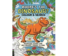 KNYGA James Cottell Where’s the Dinosaur? Colour and Search