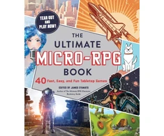 KNYGA James Damato Ultimate Micro-RPG Book, 40 Fast, Easy, and Fun Tabletop Games
