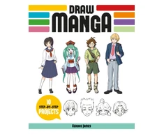 KNYGA James Keroko Draw Manga, 10 Step-by-Step Projects